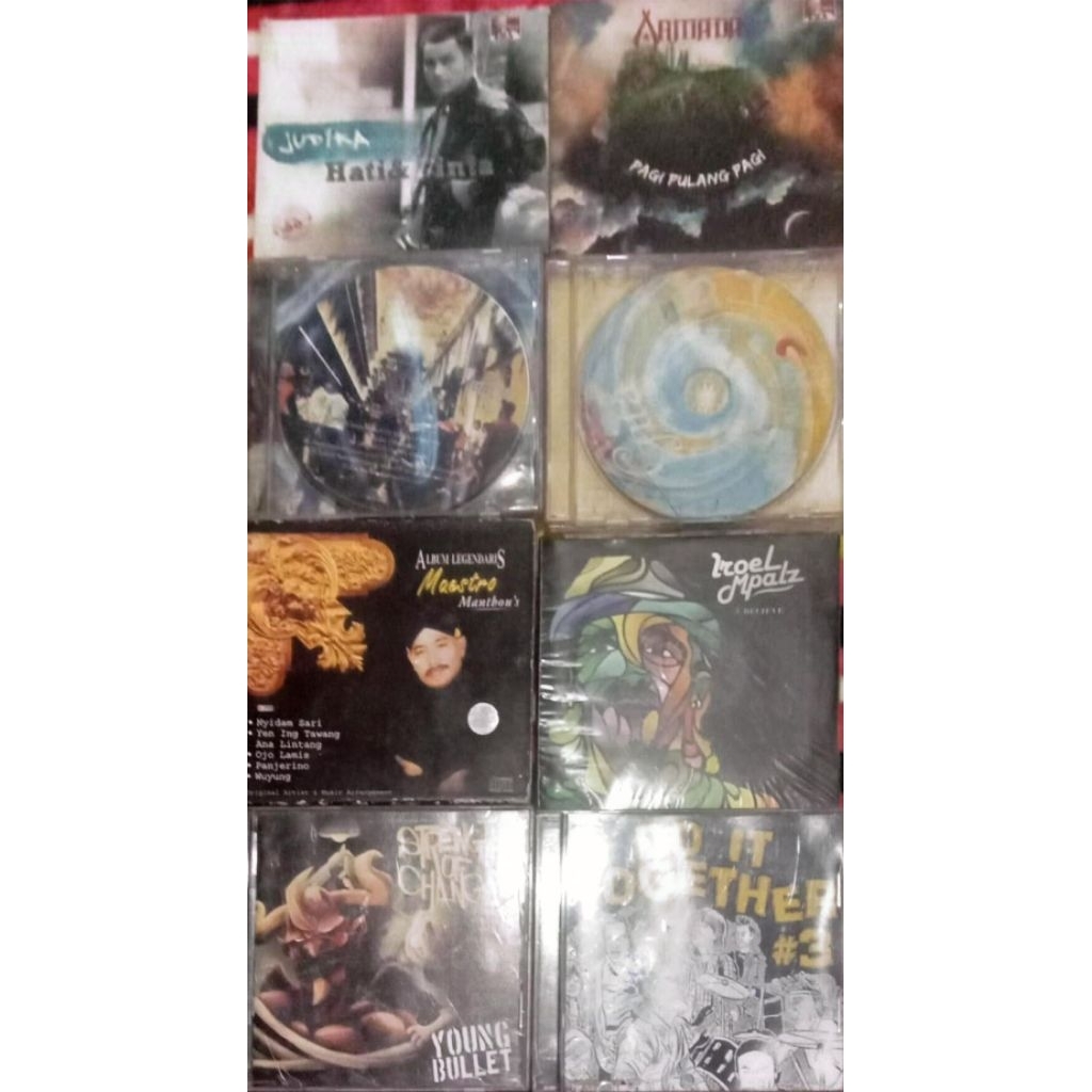 CD Original Bekas Mix Indonesia (Judika, Superman Is Dead, Iwan Fals, Zoe, OST/Indie) – Murah & Siap