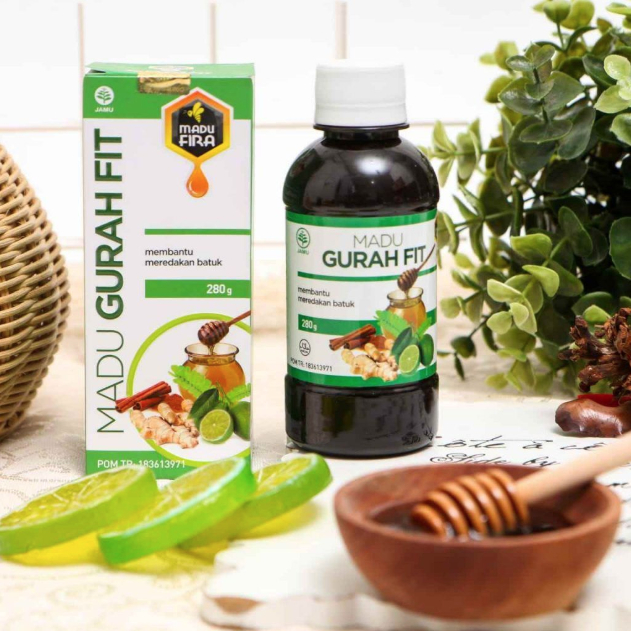 Madu Herbal Pernapasan Paru Paru Sehat Bantu Legakan Napas MADU GURAH FIT