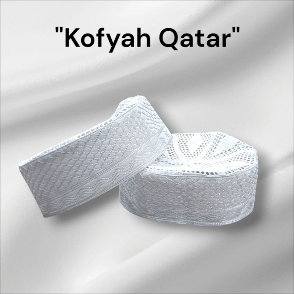 35.PECI QATAR. KOPIAH QATAR. ORIGINAL