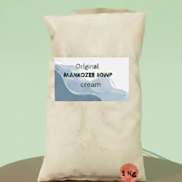 PUPUK PLUS MANKOZEB 80 WP 1 KG / MANKOZEB KREM/ BAHAN AKTIF MANKOZEB, SILIKA, CALSIUM CARBONAT