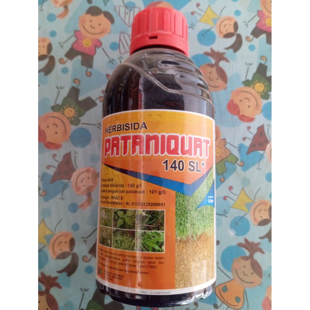 Herbisida Parakuat 140SL Herbisida Kontak 1 Liter