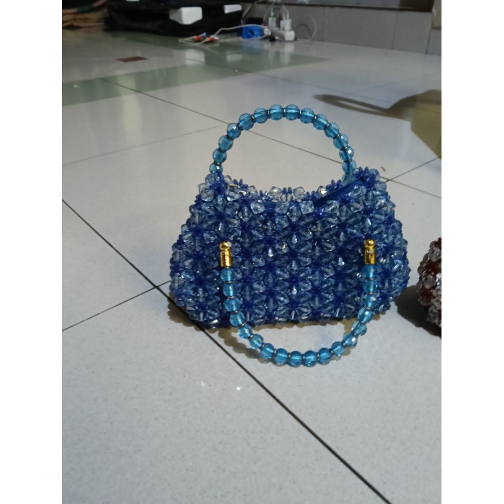 tas manik manik homemade tas pesta