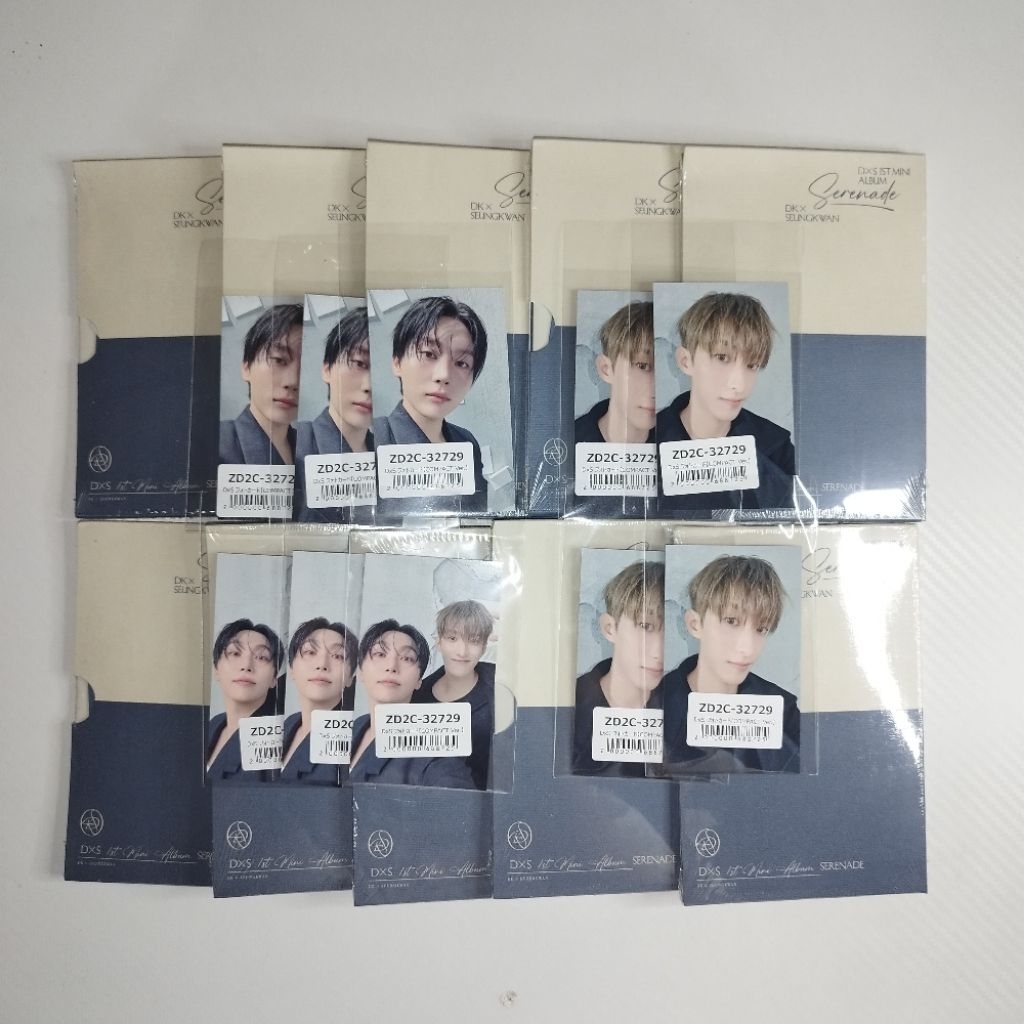 [READY STOCK] DxS ALBUM SERENADE COMPACT VER SEALED + POB UMS JAPAN DKSK PHOTOCARD VERSI DOKYEOM DK 