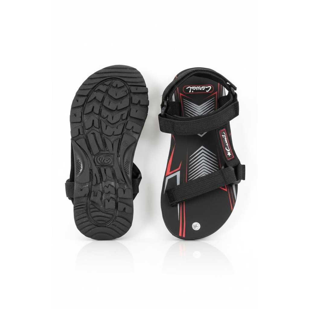 Sandal Gunung DEWASA Pria Wanita Upper Polyster Webbing+Universal Strapping - Ukuran Jumbo Size 37-4