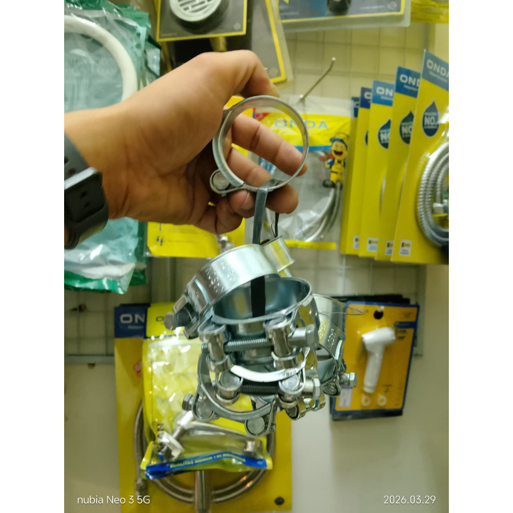 CLAMP SELANG BAHAN BESI