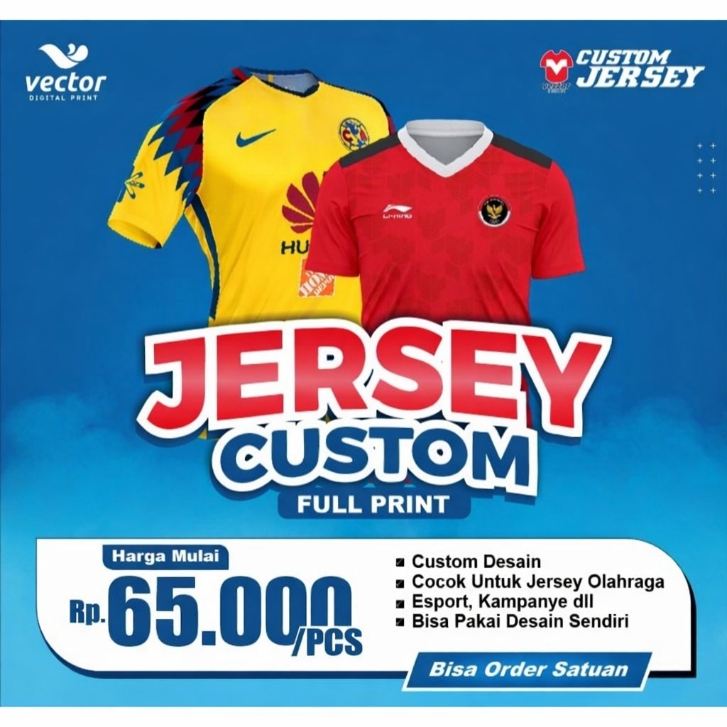 JERSEY FULL PRINTING/ JERSEY BOLA/ VOLY/ KOMUNITAS