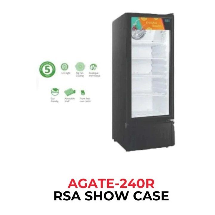 RSA Showcase 1 Pintu 231 Liter - AGATE-240R