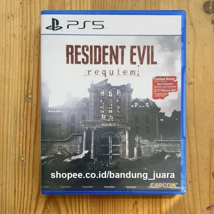 Includes Pre-order Bonus DLC Day One Edition + BD PS5 Resident Evil Requiem RE 9 Region 3 Indonesia