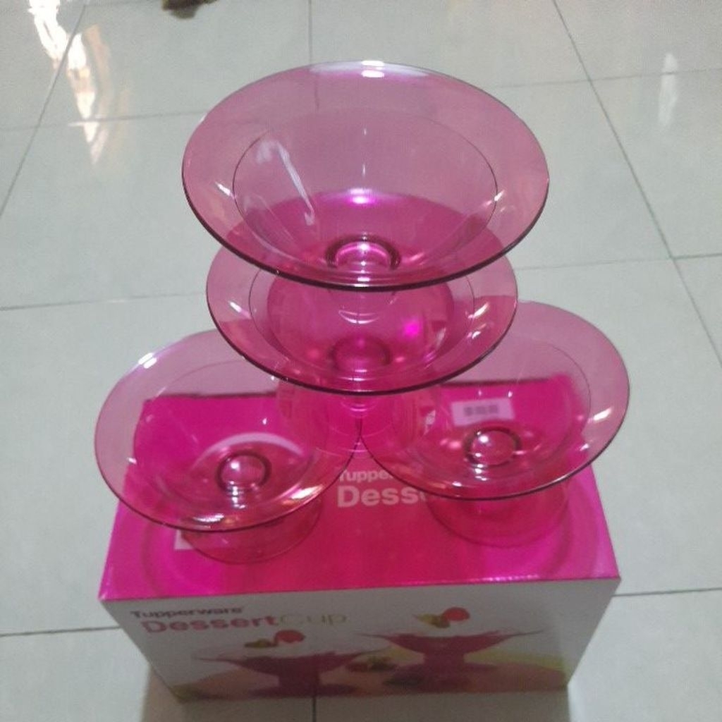 Dessert Cup tupperware original cangkir untuk ice cream