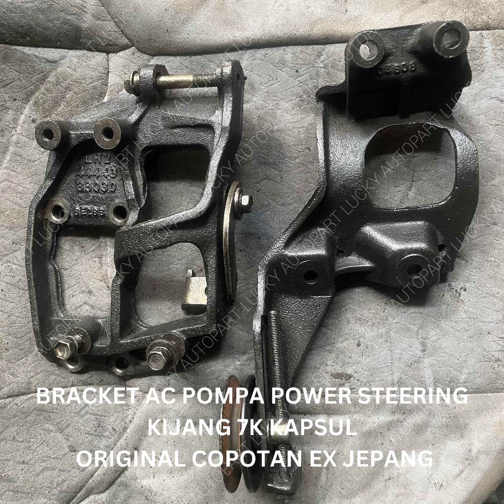 Bracket Braket Breket AC Pompa Kijang Kapsul 7K Original