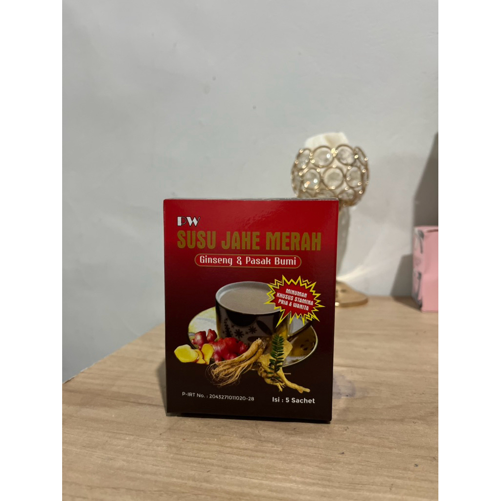 JAHE MERAH|SUSU JAHE MERAH PW|INSTANT