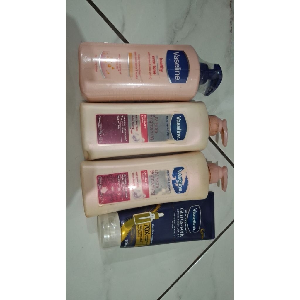 vaseline gluta glow lotion