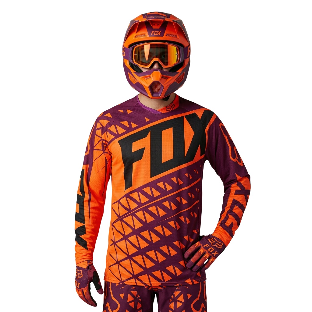 Fox 360 Given Orange Jersey Original Jersey Motocross Trail Dewasa