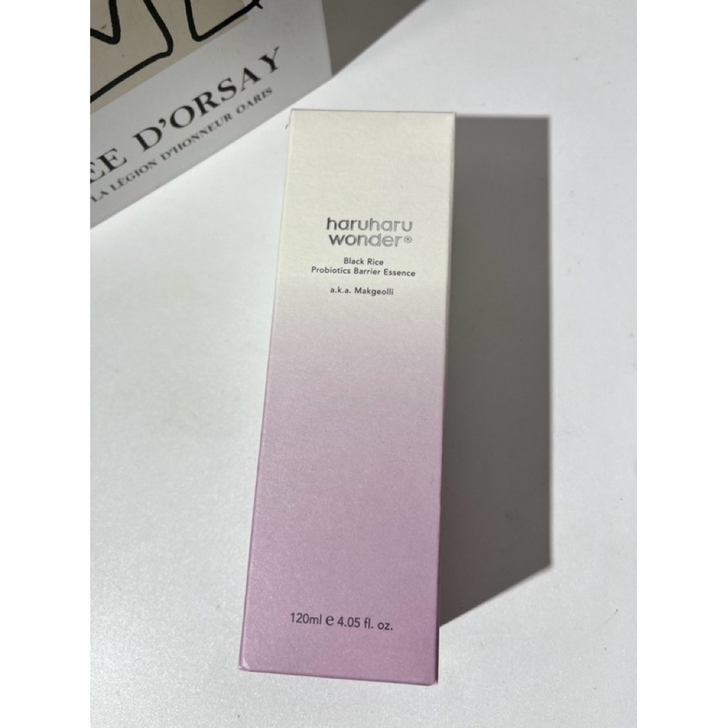 haruharu wonder black rice probiotics barrier essence 120ml