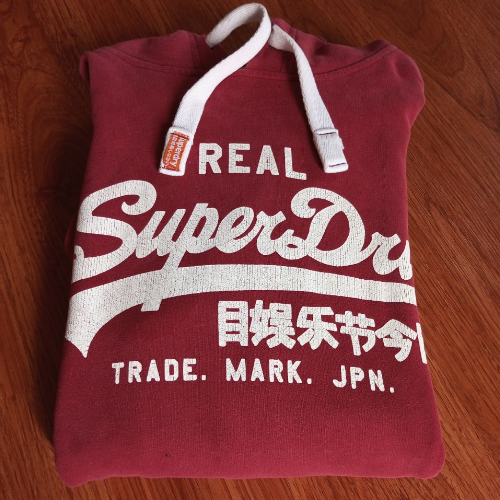 Preloved Hoodie Branded SuperDry