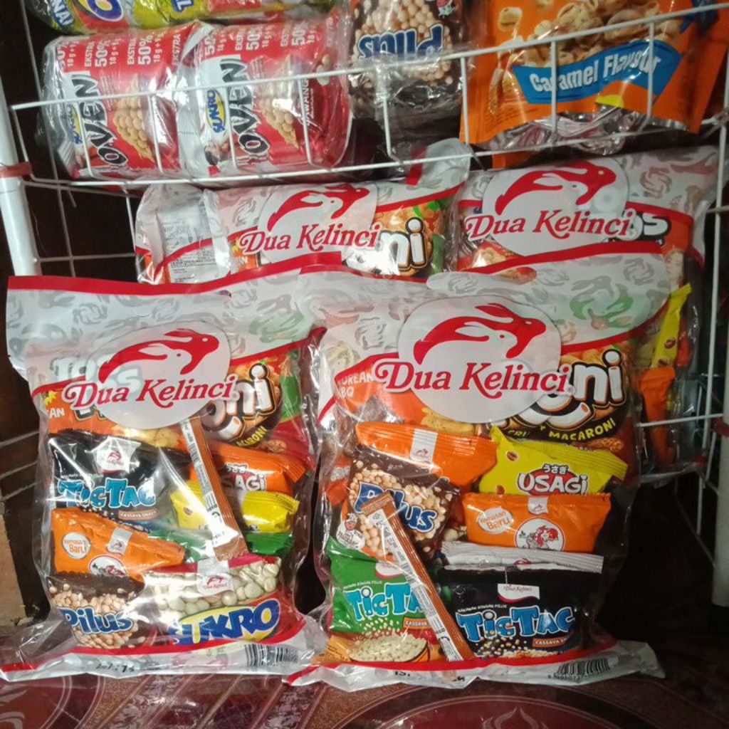 Parsel Paket Ceria dua kelinci isi 11pcs