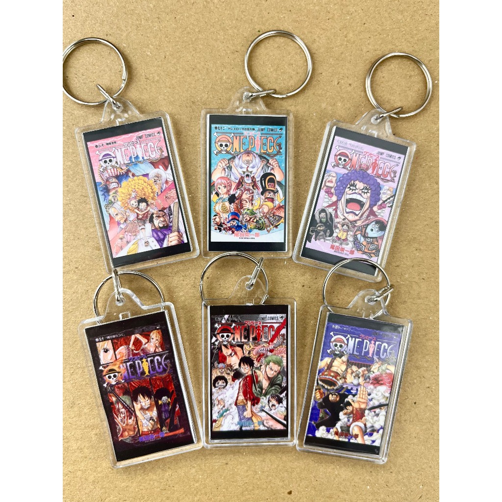 Gantungan kunci komik one piece - isi 3