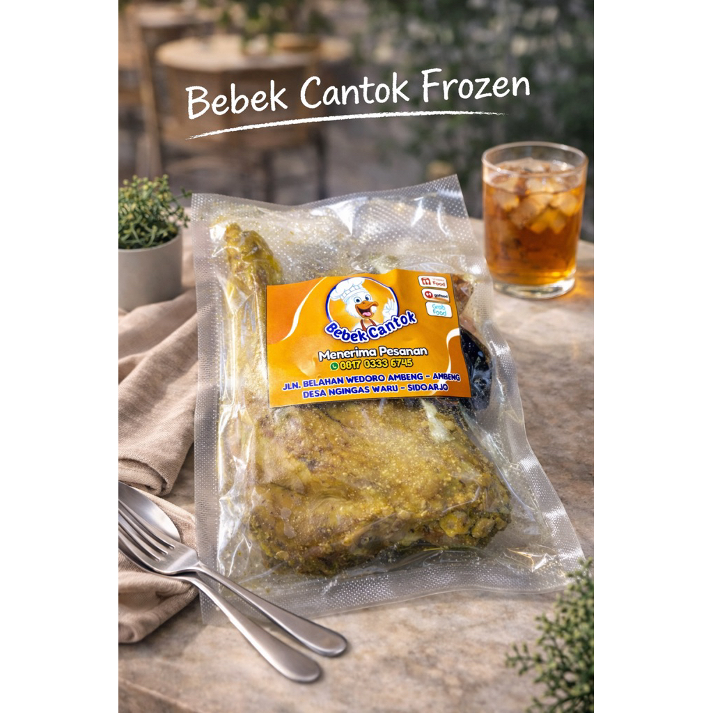 Bebek Cantok Bumbu Hitam Frozen Food