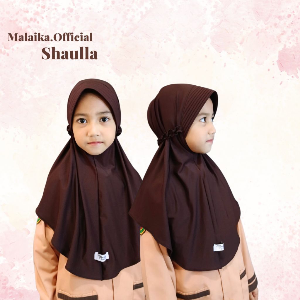 Shaulla Hijab Instan Anak Jersey Jilbab Serut Anak Sekolah SD