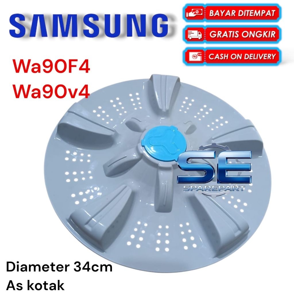 Pulsator Wa90v4 Baling baling Mesin Cuci Samsung Top Loading Wa90F4 Wa90V4