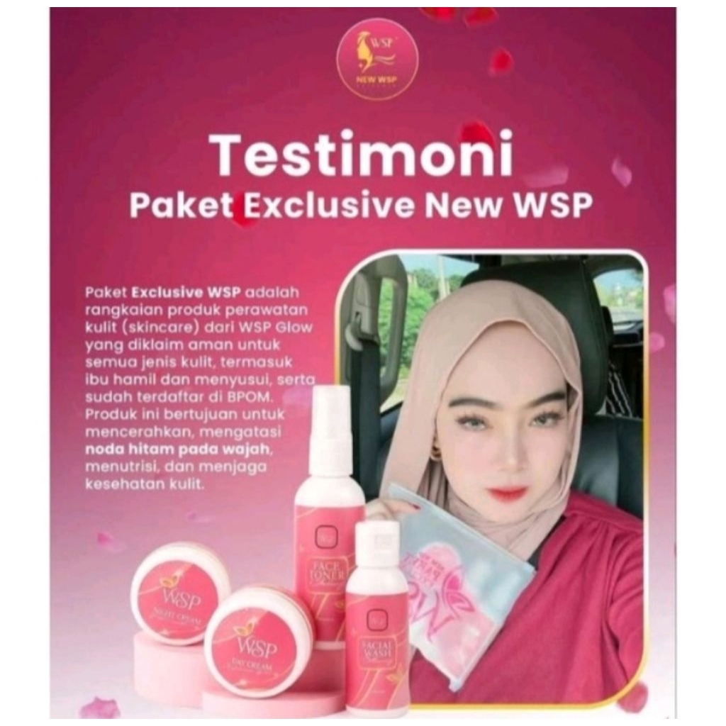 wsp exclusive premium wsp skincare bpom original