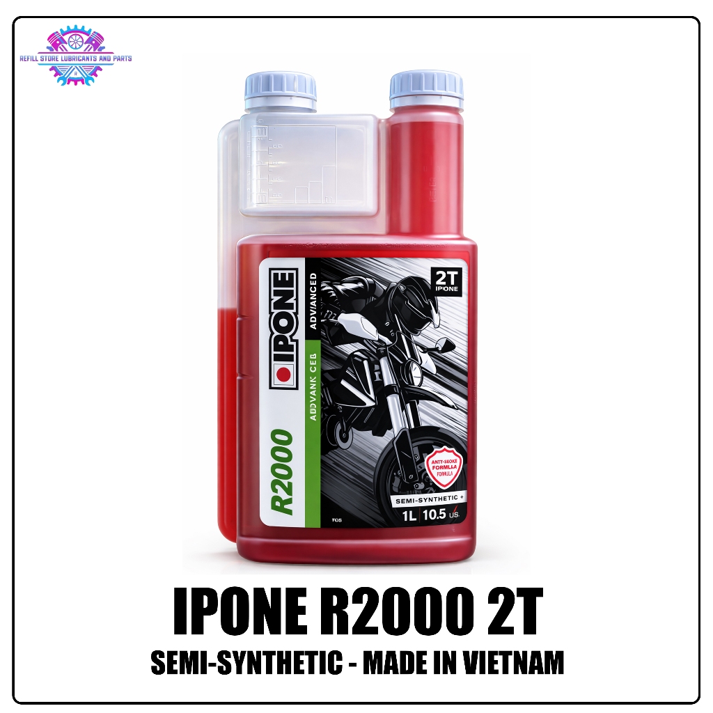 Ipone R2000 Original Vietnam 1L Oli Samping 2T RX King Ninja Premium