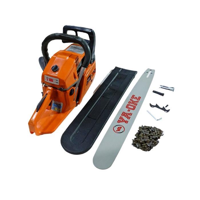 Mesin gergaji kayu pohon chainsaw 22 inch ya-oke 6800 laser tip