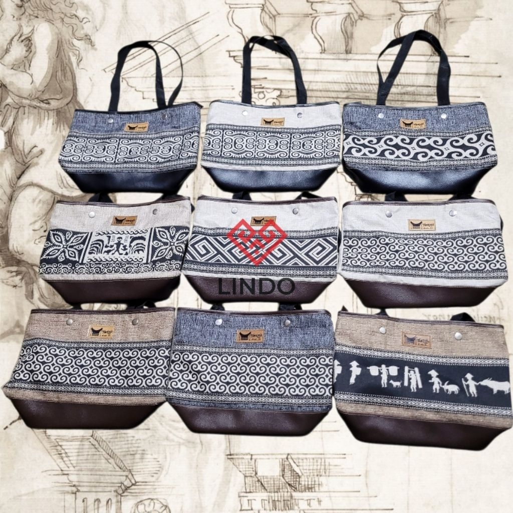 Tas Bahu Motif Toraja (Kode: DB1111310)
