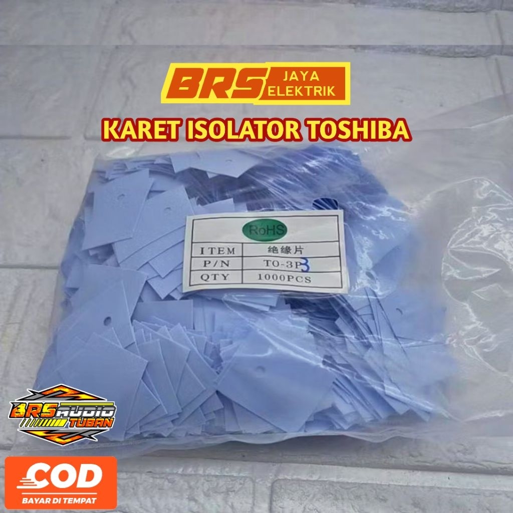 Karet Isolator Transistor final Toshiba NJW MJL mika TR