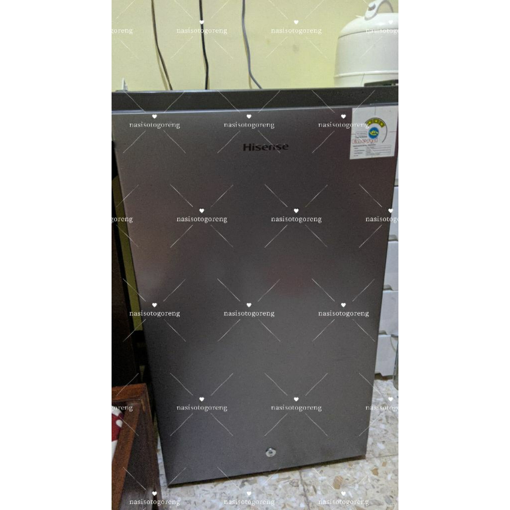 Hisense Kulkas Bekas / Second 1 Pintu RR120D4IGN 91L Terawat Seperti Baru Siap Pakai