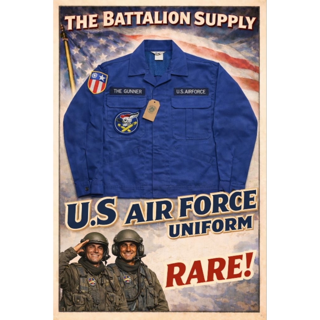 military workshirt us army uniform repro us air force bomber flying tiger squadron ww2