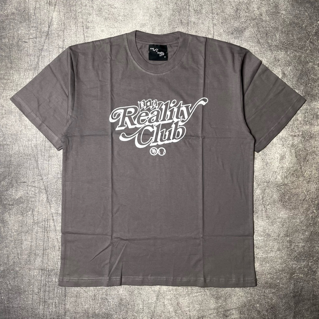 Tshirt REALITY CLUB - LOGOTYPE GREY Official Merchandise