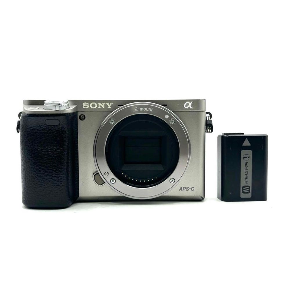 SONY A6000 SILVER SC 9K