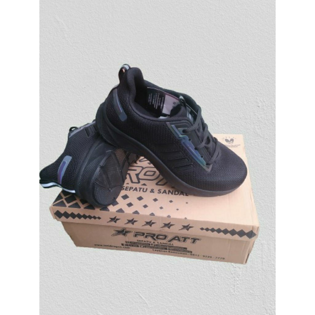 Sepatu Sekolah Anak Perempuan/Laki-laki PRO ATT - Karet Anti Licin Nyaman Dipakai