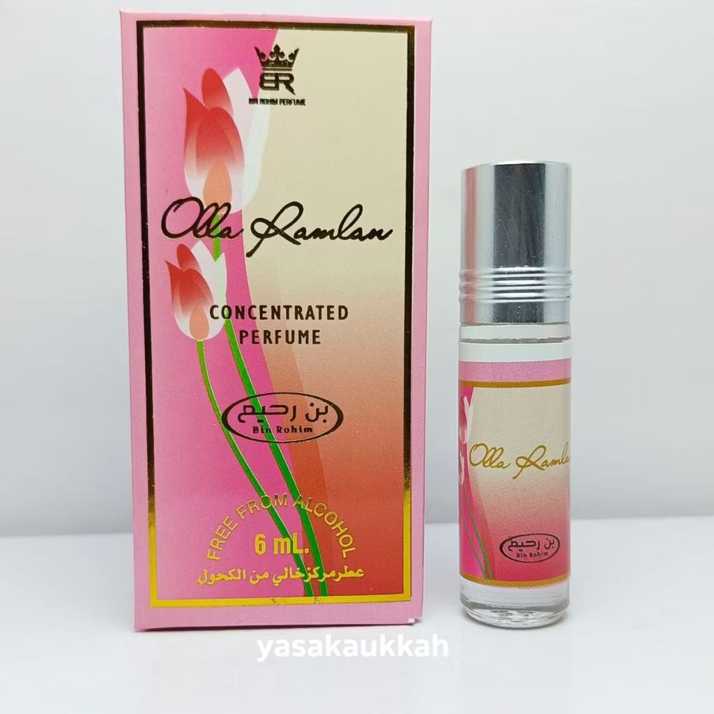 Parfum Olla Ramlan 6ml Non alkohol Parfume Bin Rohim