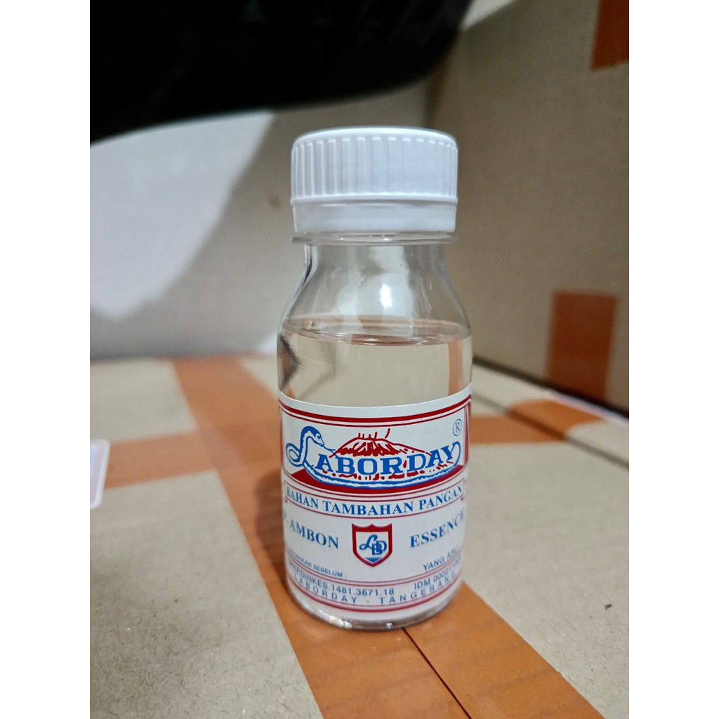 Laborday Vanilie Vanelli Vanilli Essence Pisang Ambon 1 botol kecil