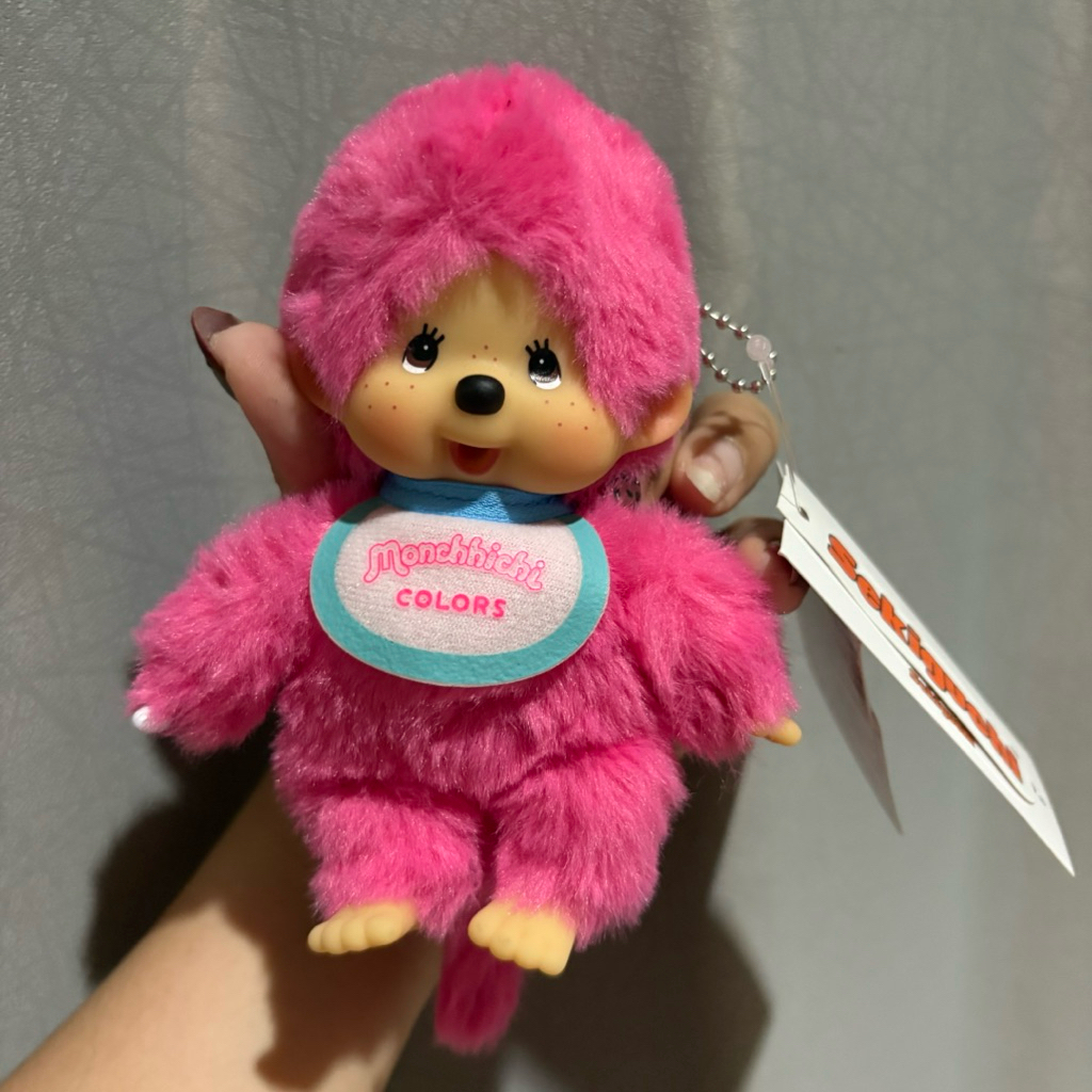 Monchhichi Colors Berry Pink Sekiguchi Japan