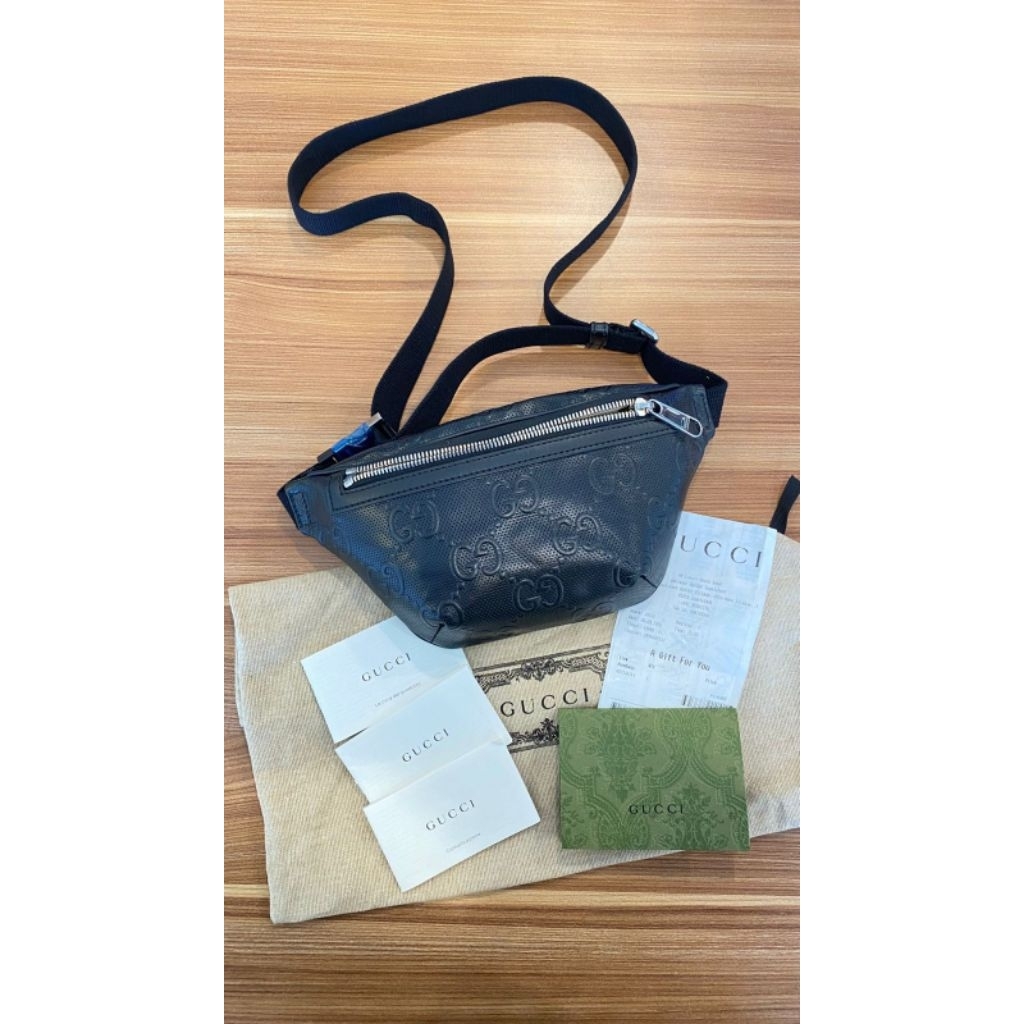 GOOD DEAL SISA 1 PCSNEW SALE GC Jumbo GG Belt Bag Black Receipt 2026
Sz 29/14 x 5 x 16 cm
With DB or