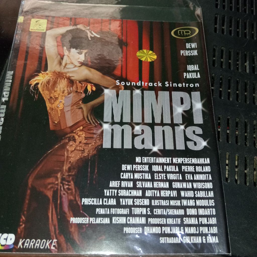 Kaset VCD Karaoke Soundtrack Mimpi Manis Dewi Persik