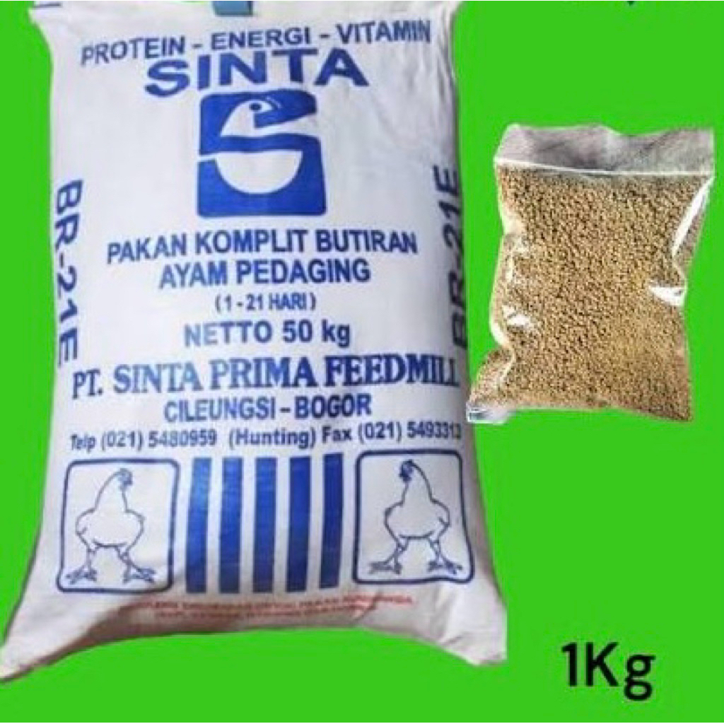 Pakan ayam BR-21E 1 kg