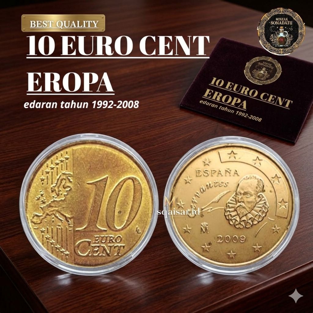 Koin Euro Cent 1 Euro Cent - Koin Euro Cent Spanyol , Euro Cent Jerman Euro Cent Belanda Euro Cent P