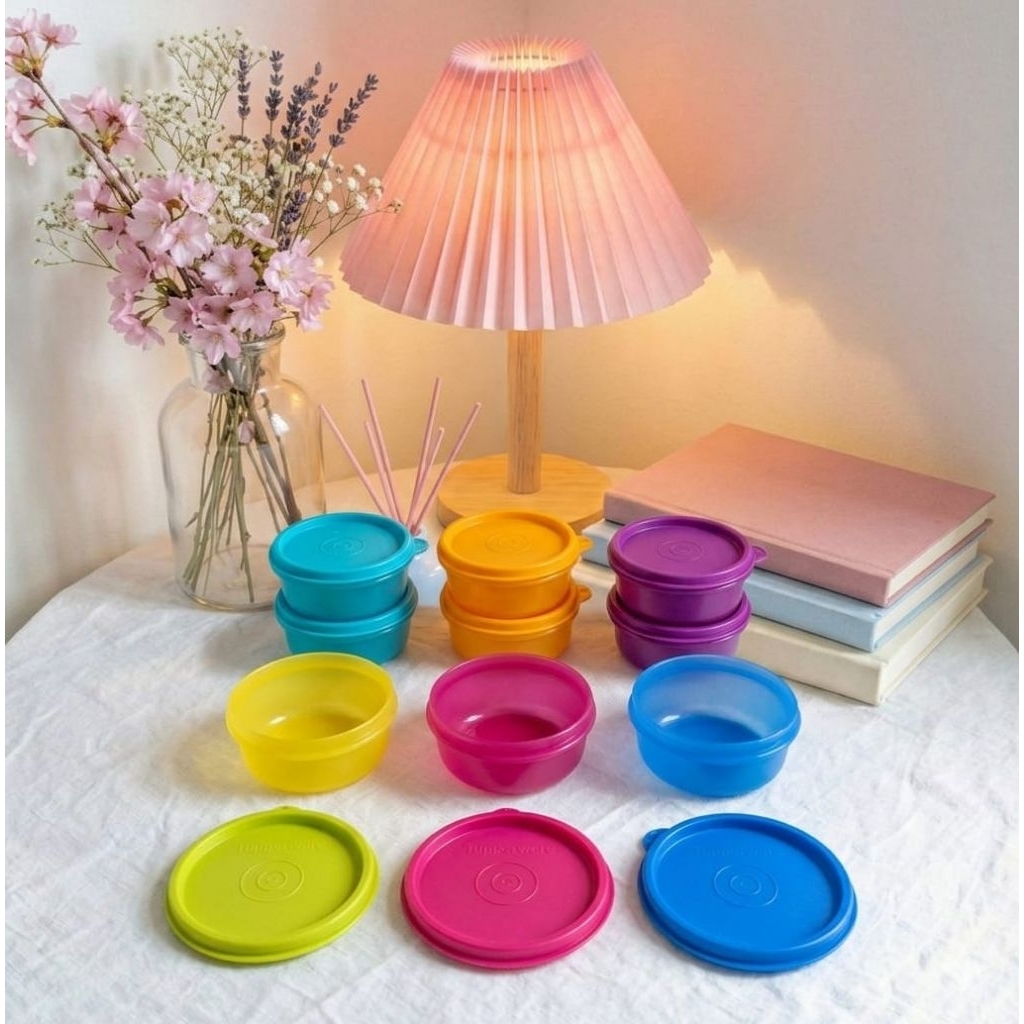 wadah makan Mpasi Wadah soup Tupperware small server 200 ml