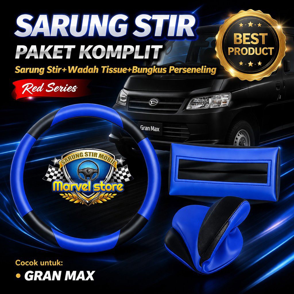 Sarung stir paket komplit Cover Stir Gran Max PU 1.3/1.5 - Daihatsu MB - Blin Van
- Daihatsu Zebra -