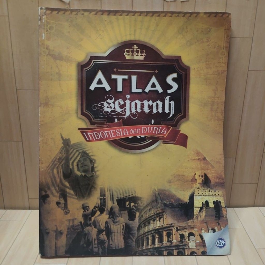 Atlas Sejarah Indonesia Dan Dunia Original Bekas pakai
