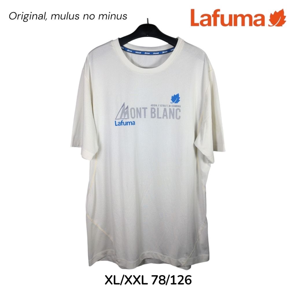 Lafuma Outdoor Sports T-shirt Kaos Olahraga Hiking Lengan Pendek Size Jumbo XL XXL