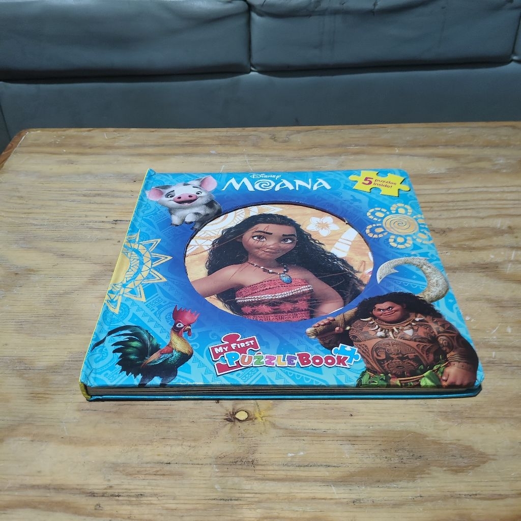 Buku Disney Moana My First Puzzle Book