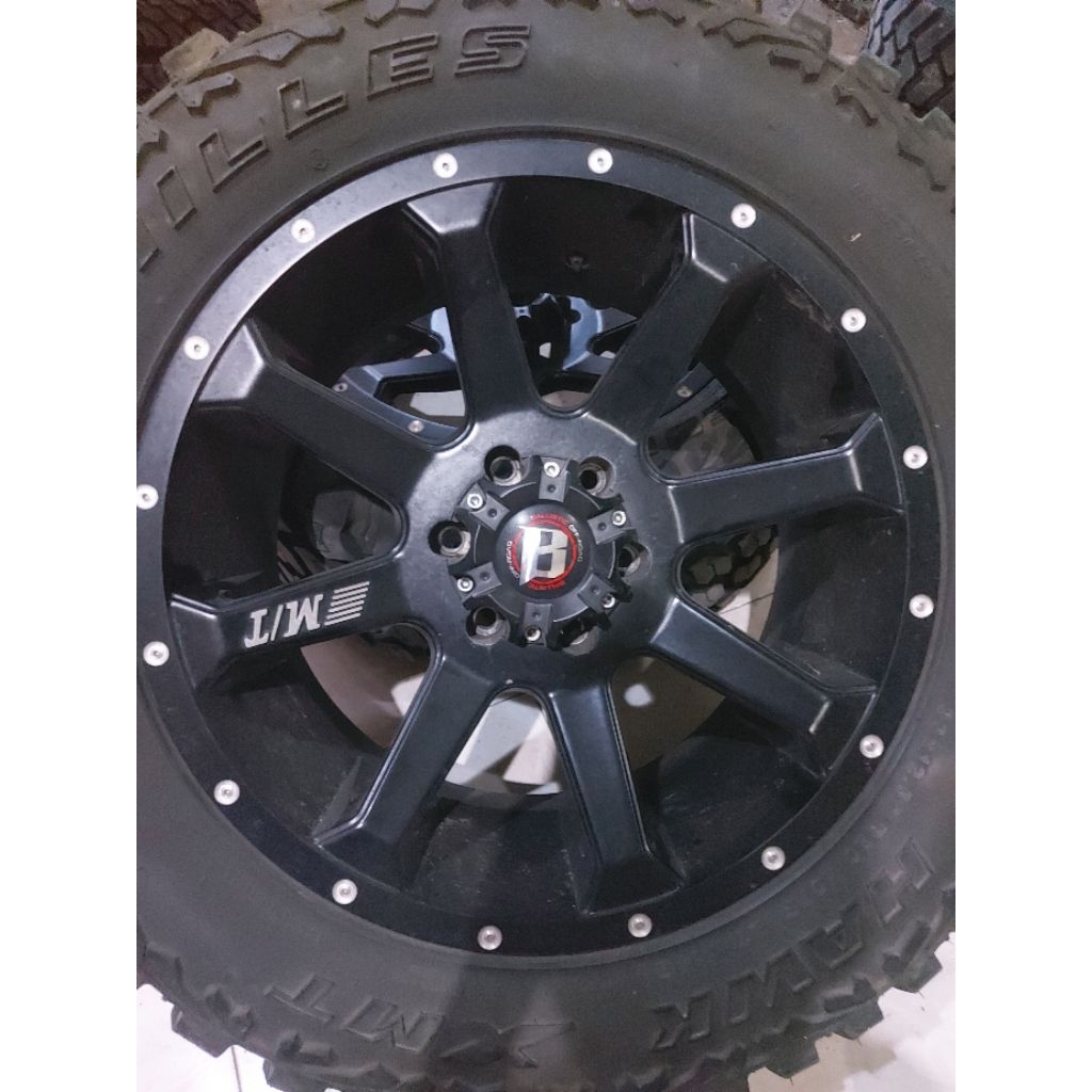 Velg mobil ring 20 Second MULUS 4pcs / Velg Fortuner, Pajero Sport, Hilux, BAIC, Triton