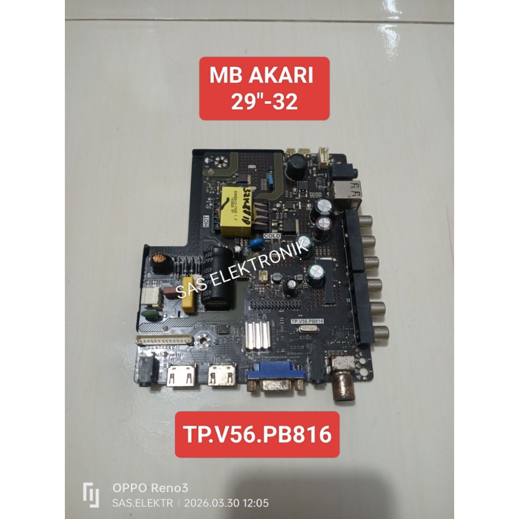 MB MOTHERBOARD MAINBOARD TV LED AKARI 32 INCH LE32P88 LE-32P88 LE-32P88ID 32V90 32V89 29P88ID 29P88 