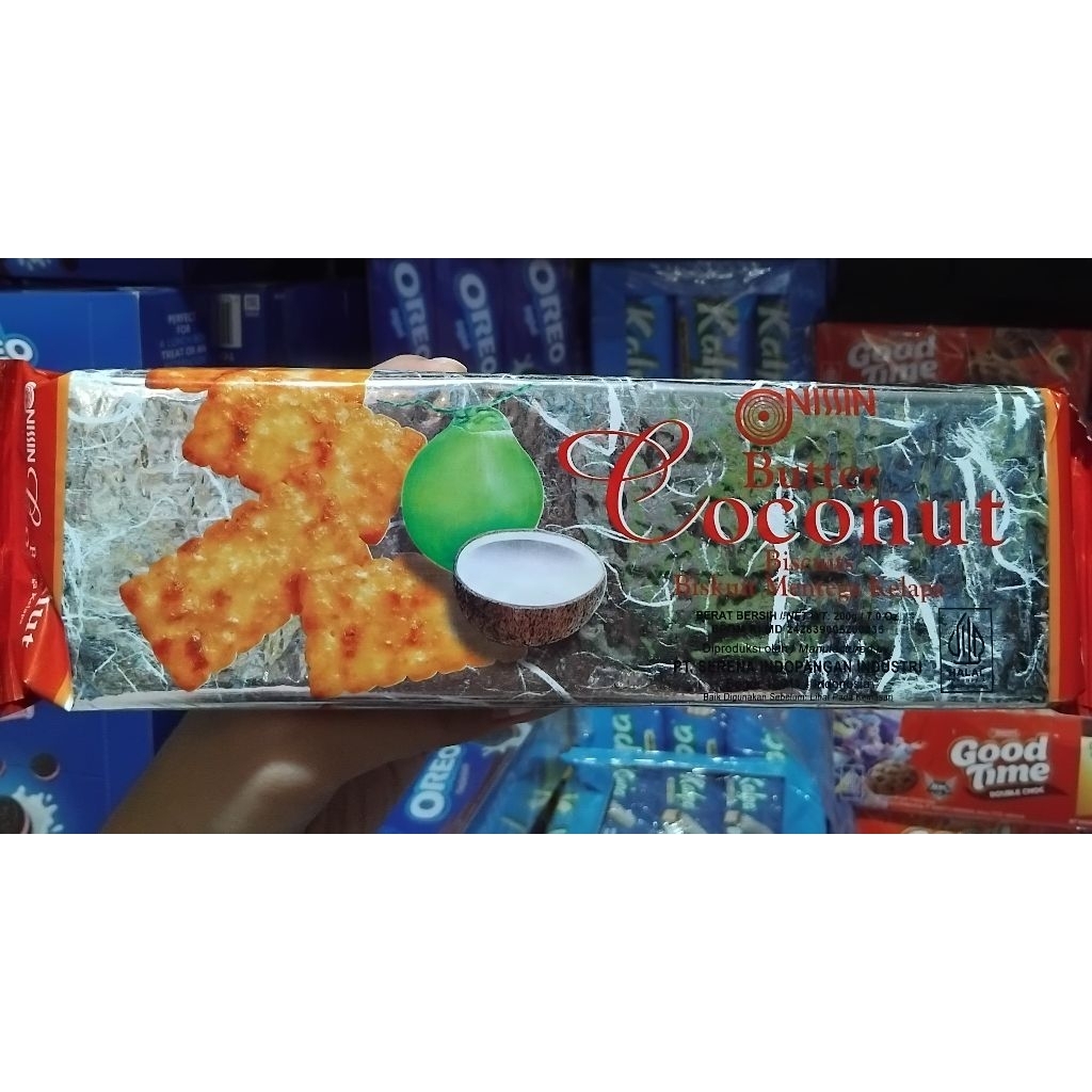 Nissin Butter Coconut Biscuits 200gr