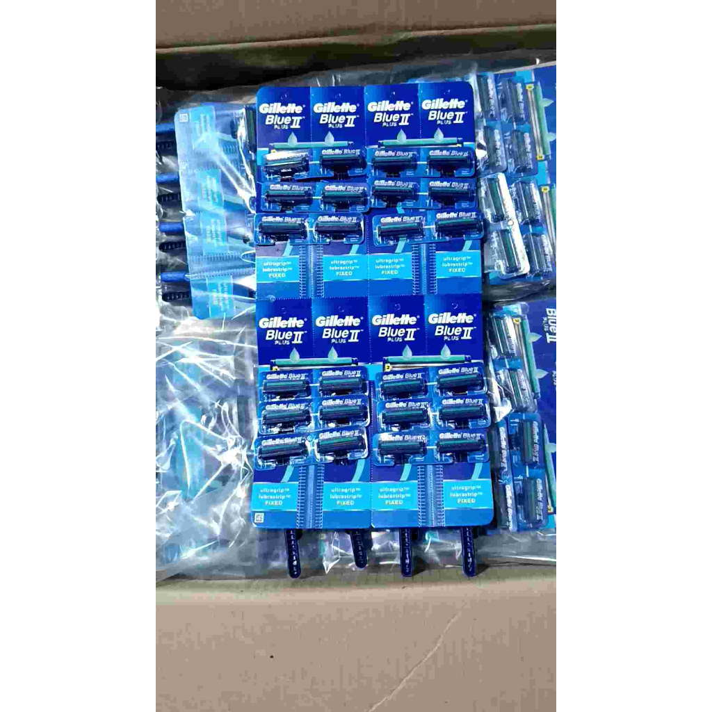 Kartonan Gillette blue 2 isi 24 lembar